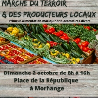 Premier marché du dimanche sur le thème &quot;Terroir et producteurs locaux&quot; 